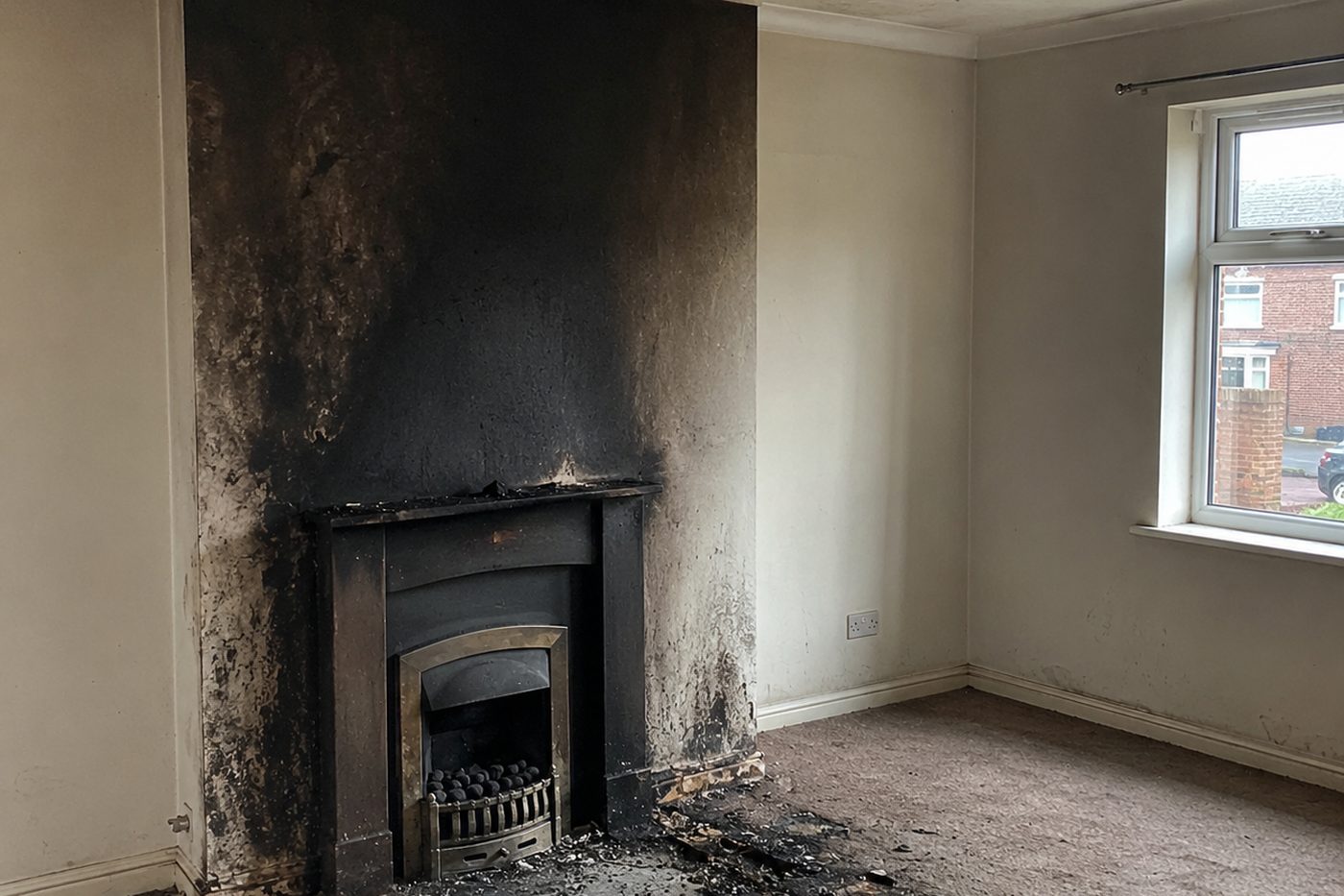 Water damage restoration in Wembury, near Plymouth